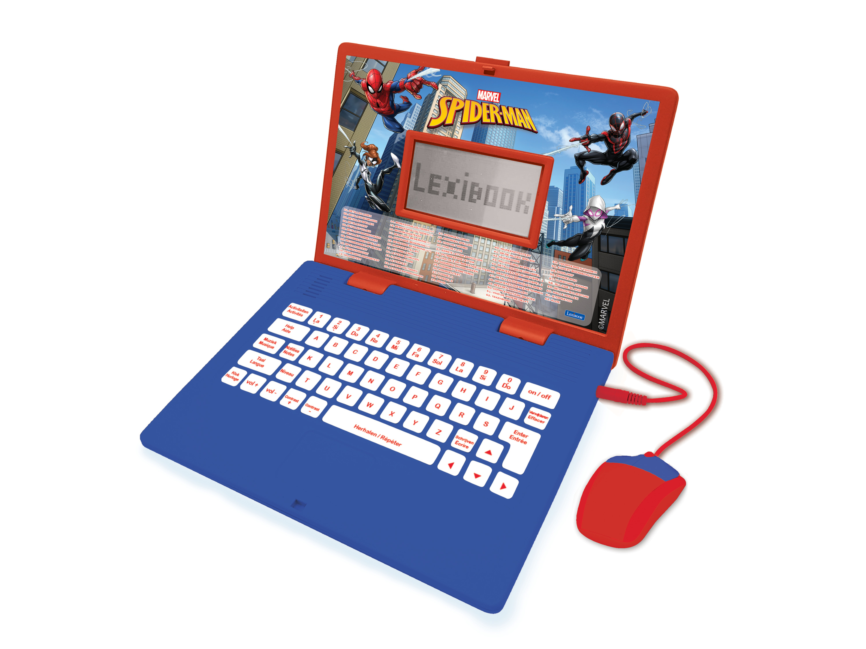 LEXIBOOK Notebook voor kinderen (Spiderman)