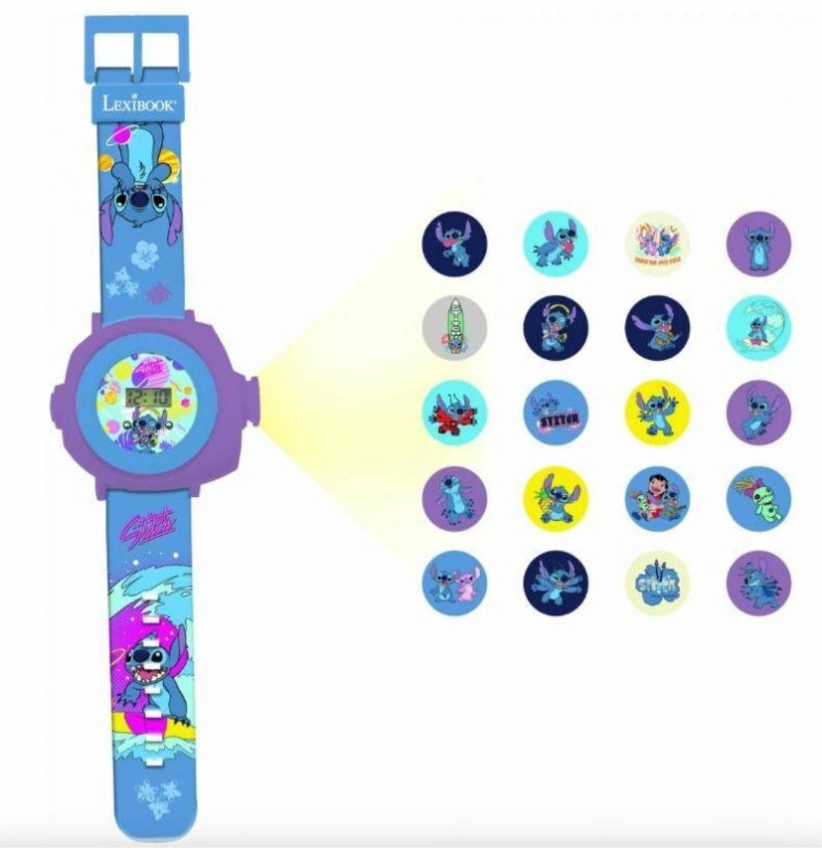 Lilo & Stitch Projectie-Horloge