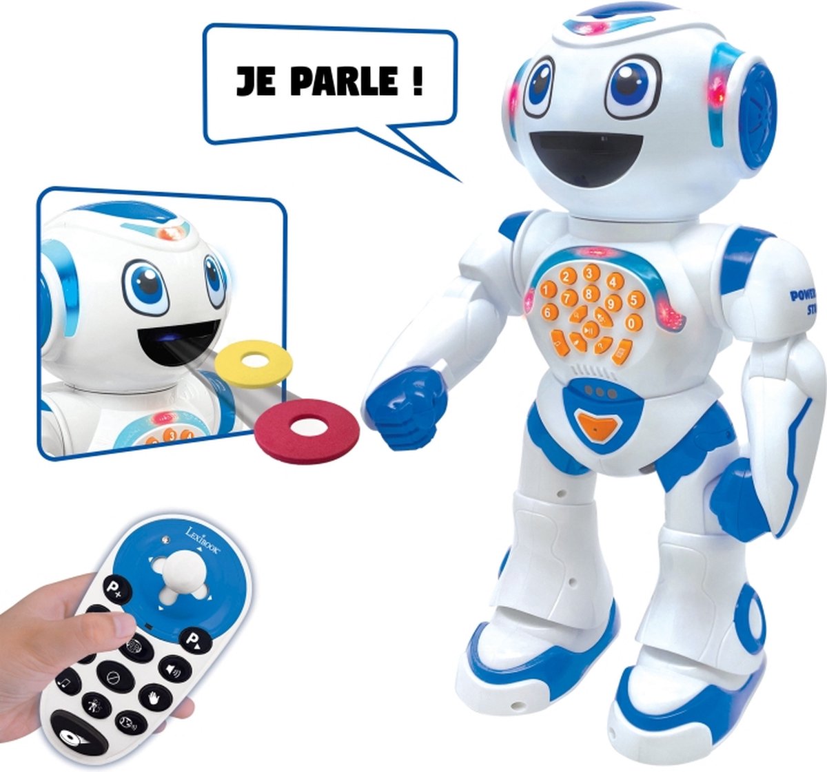 POWERMAN® STAR Interactieve leer- en speelrobot met gebarenbediening incl. afstandsbediening (Frans)