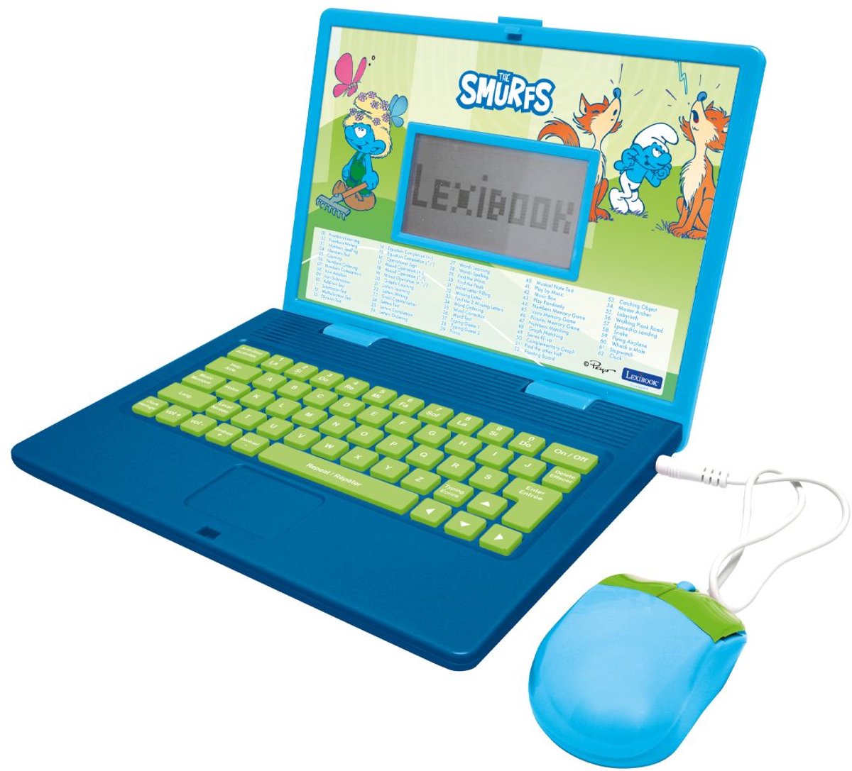 Tweetalige educatieve laptop met 124 activiteiten (EN/FR)