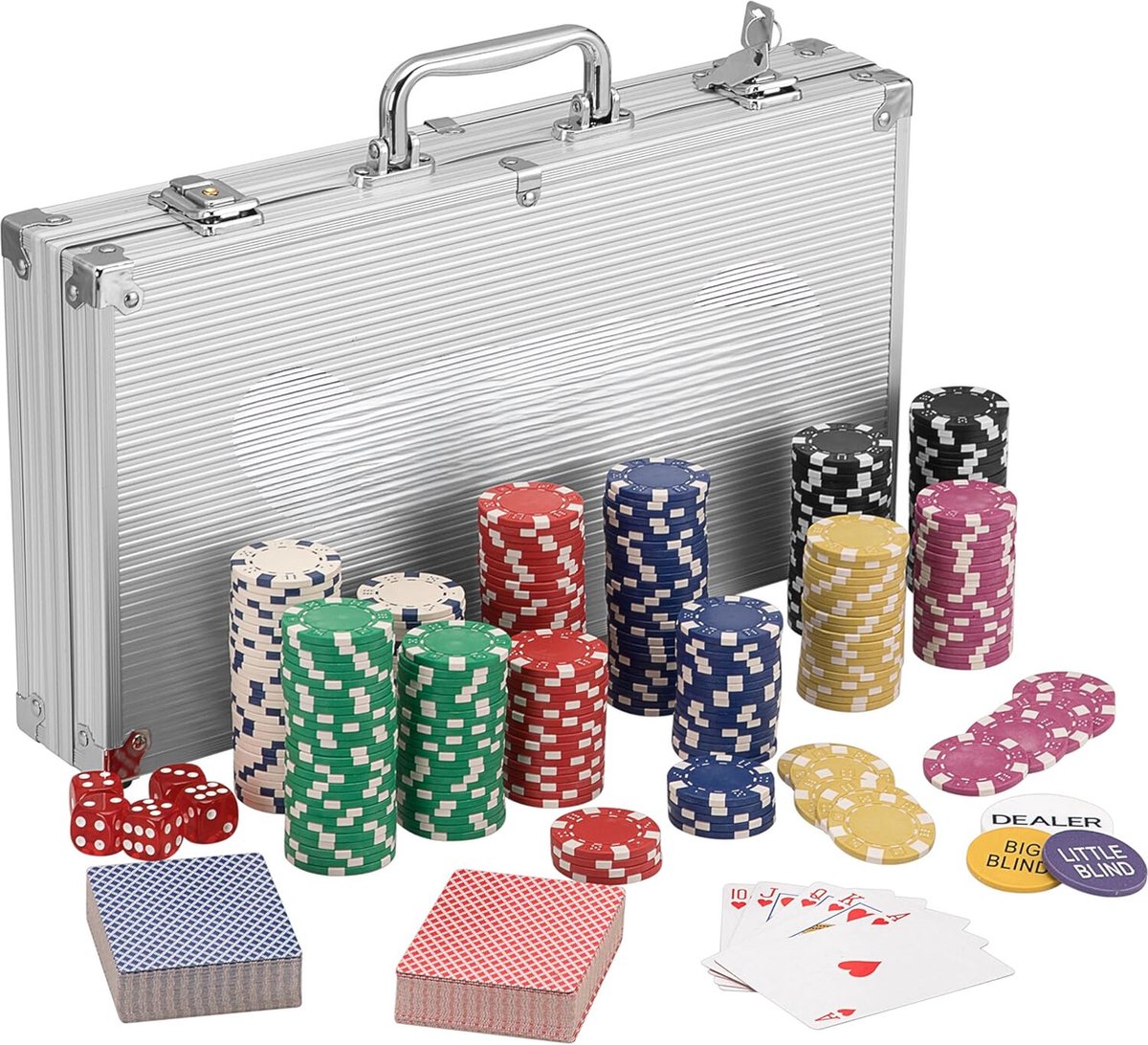 Lexium   -  s - Poker set - Pokerkoffer - Pokerchips - Poker koffer - Poker fiches