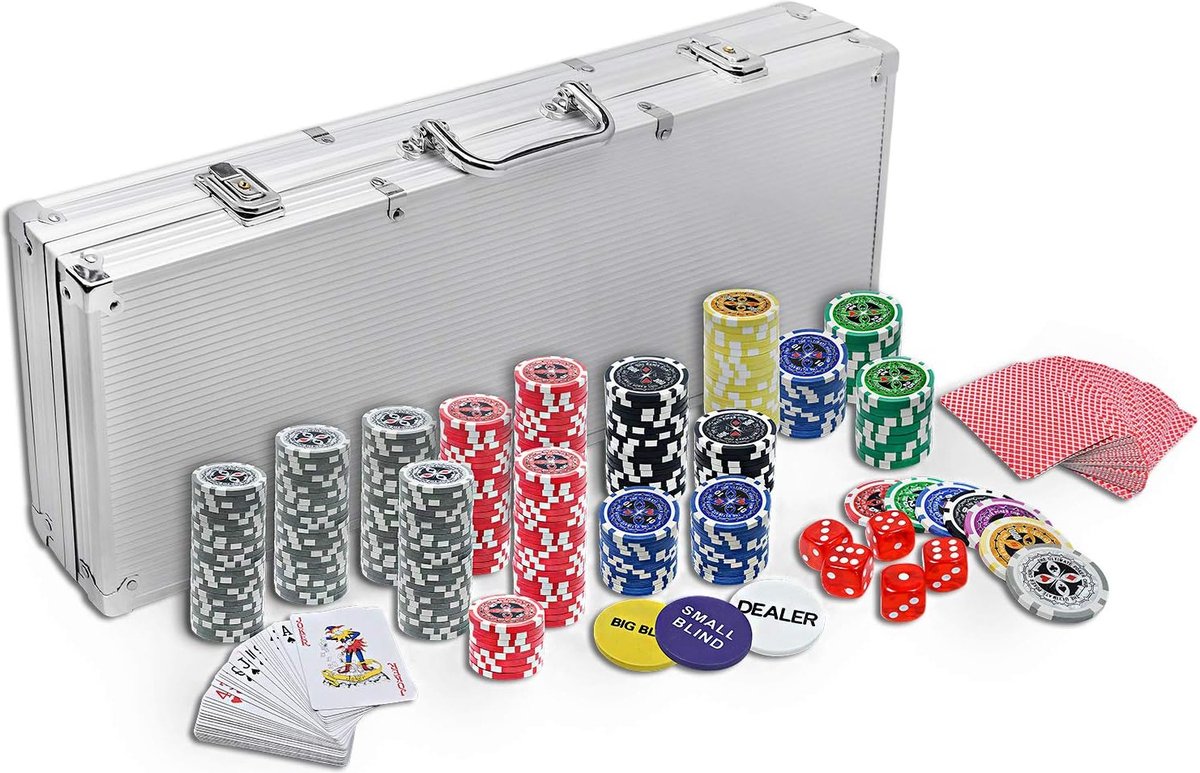 Lexium   -  s - Poker set - Pokerkoffer - Pokerchips - Poker koffer - Poker fiches
