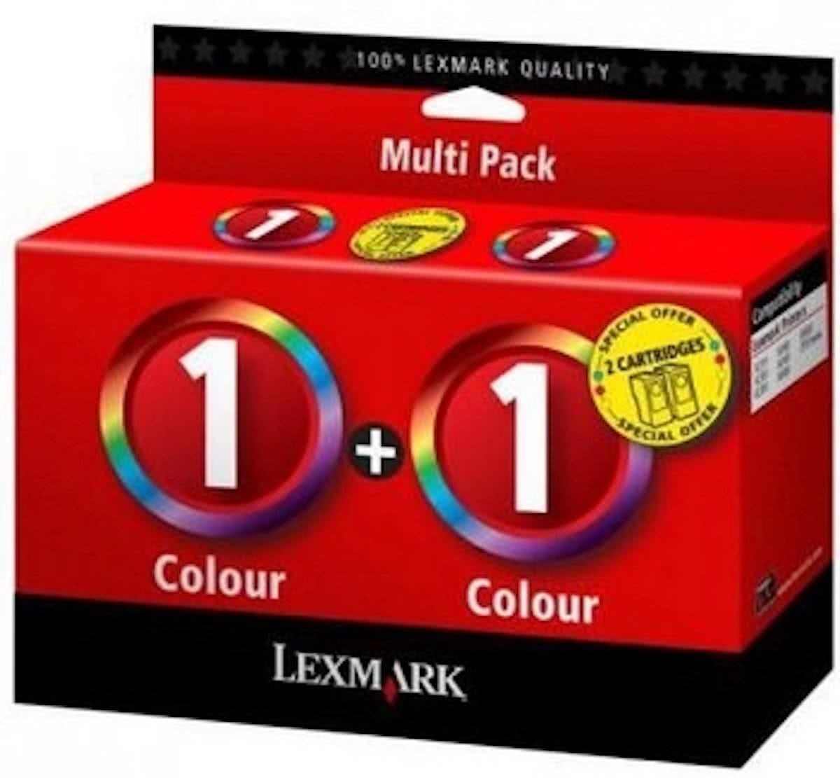 Lexmark 1 Inktcartridge - Cyaan / Magenta / Geel