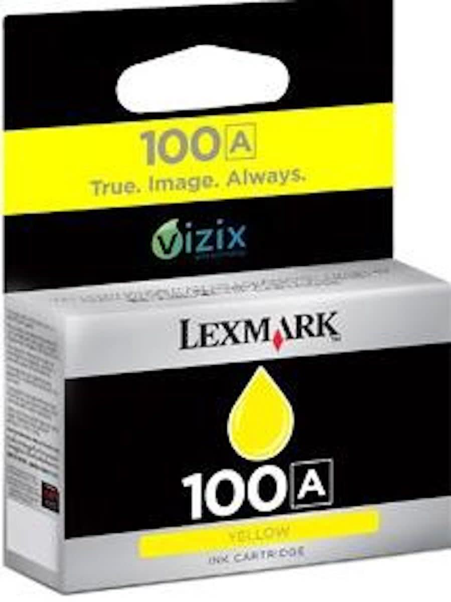 Lexmark 100 Inktcartridge - Geel