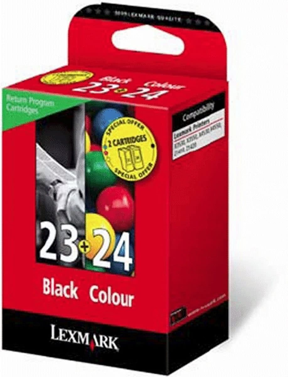 Lexmark 23 / 24 Inkcartridge - Zwart / Cyaan / Mangenta / Geel