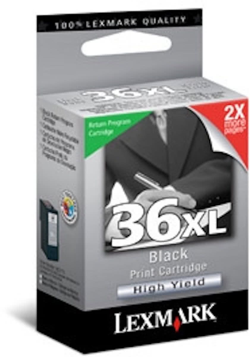 Lexmark 36XL - Inktcartridge / Zwart