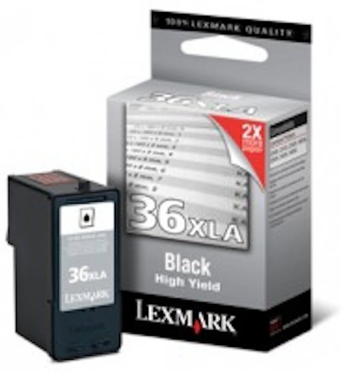 Lexmark 36XLA Inktcartridge - Zwart