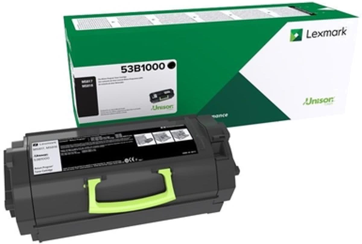 Lexmark 53B2000 Lasertoner 11000paginas Zwart toners & lasercartridge