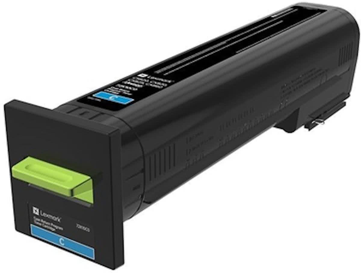 Lexmark 72K20C0 8000paginas Cyaan toners & lasercartridge