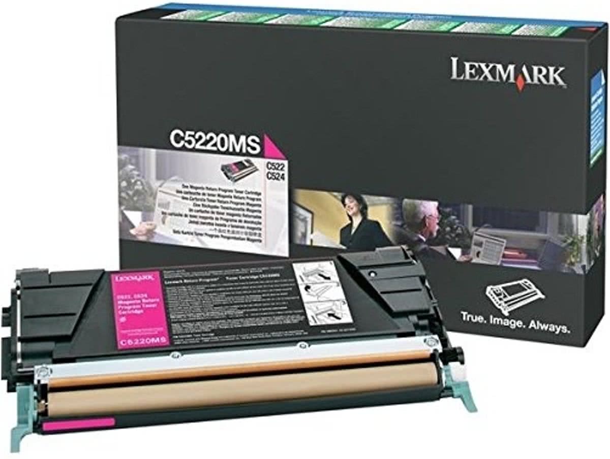 Lexmark C5220MS - Tonercartridge Magenta