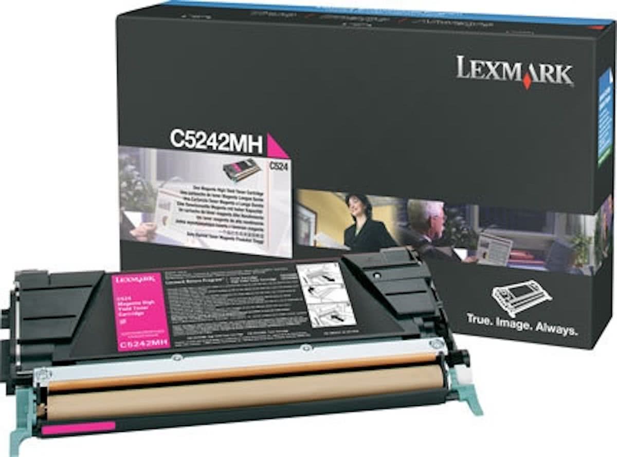 Lexmark C524, C532, C534 5K magenta tonercartridge