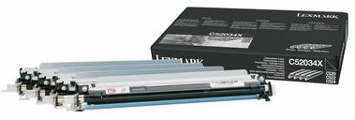 Lexmark C52x 20K Photoconductor Unit 4-Pack