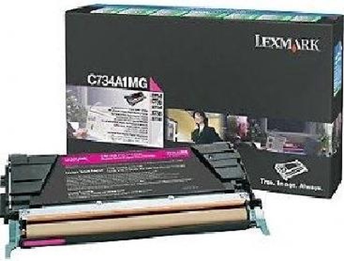 Lexmark C734A4MG tonercartridge Origineel magenta 1 stuk(s)