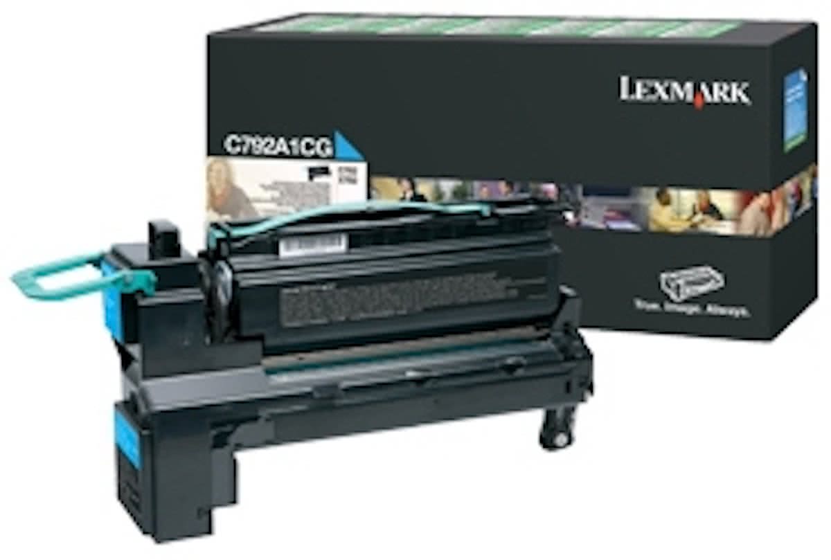 Lexmark C792A1CG Tonercartridge - Cyaan