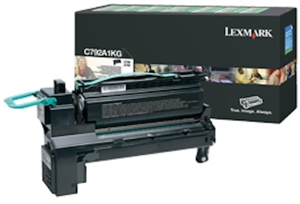 Lexmark C792A1KG Tonercartridge - Zwart