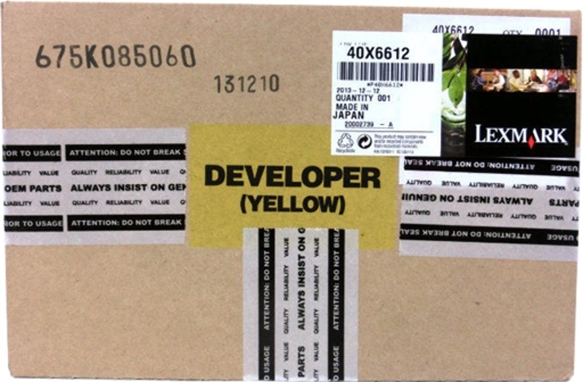 Lexmark C950 DEVELOPER yellow