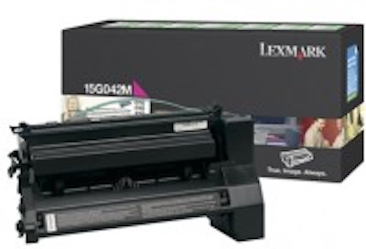 Lexmark Toner 15G042M rood