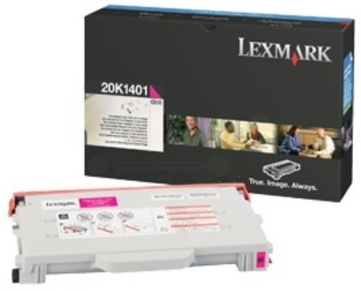 Lexmark Toner 20K1401 HC rood