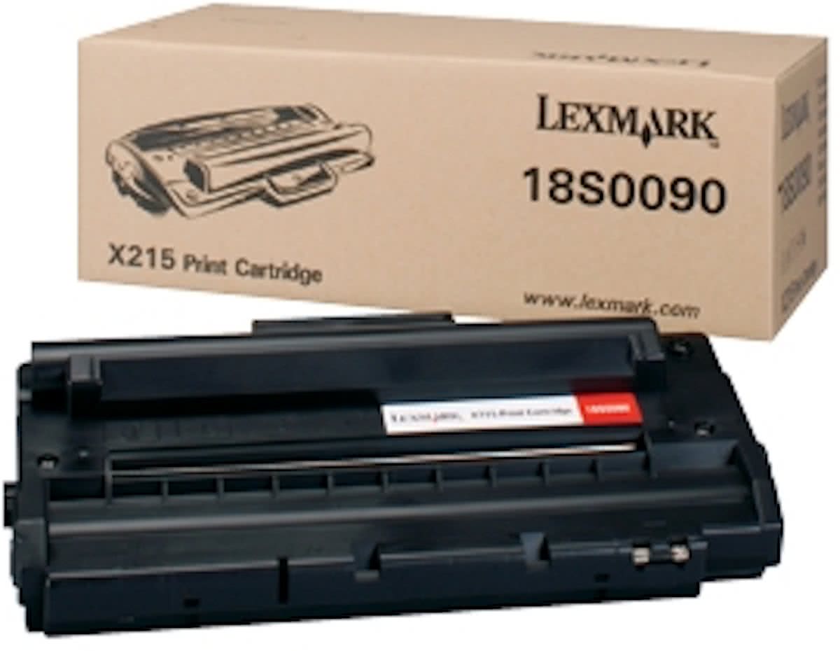 Lexmark Tonercartridge 18S0090 zwart 18S0090