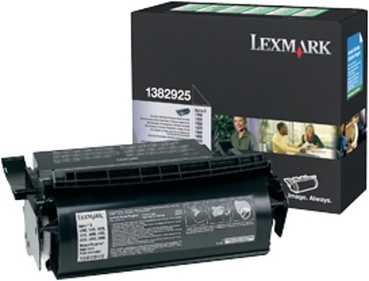 Lexmark Tonercartridge Optra S zwart 1382925