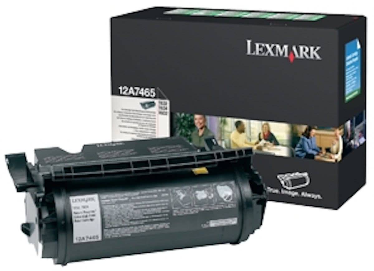 Lexmark Tonercartridge T632/634 zwart 12A7465