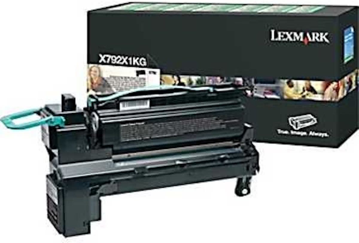 Lexmark X792X1KG Tonercartridge - Zwart