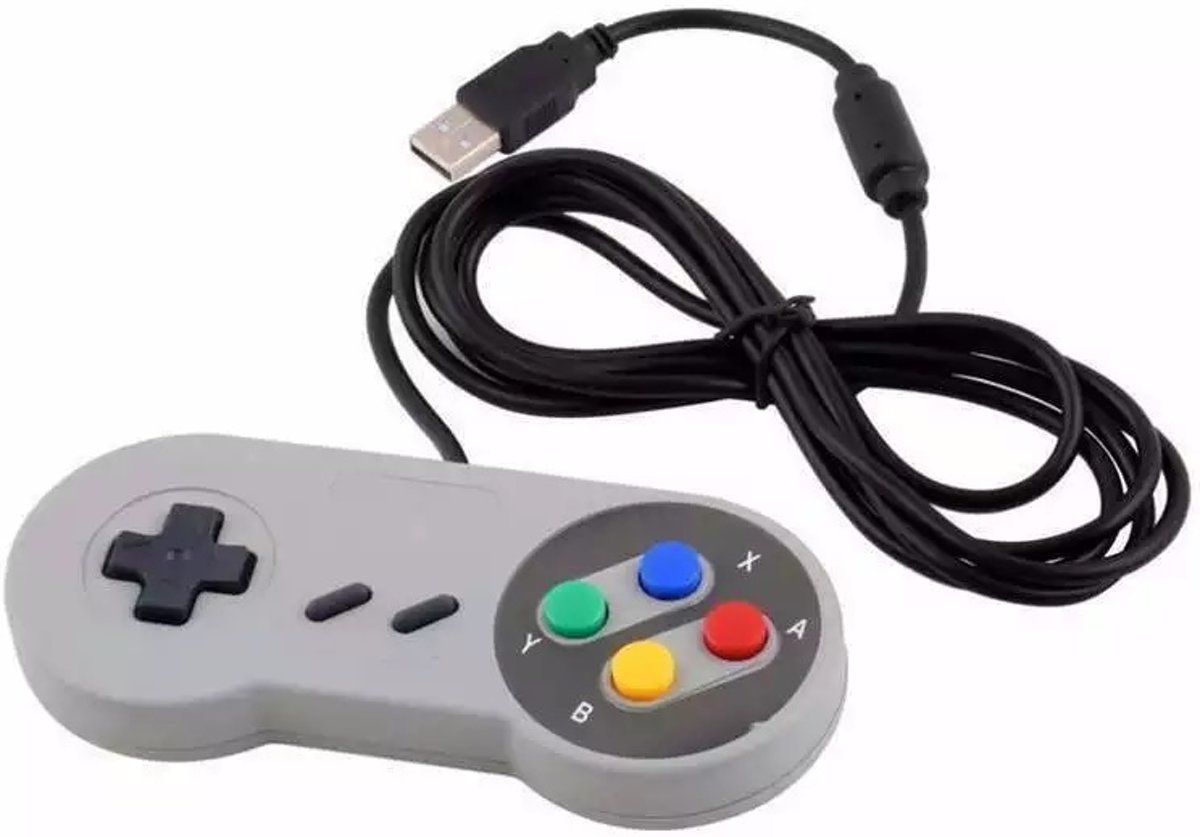 Saizi Plug & Play Controller - Super Nintendo controller met USB aansluiting