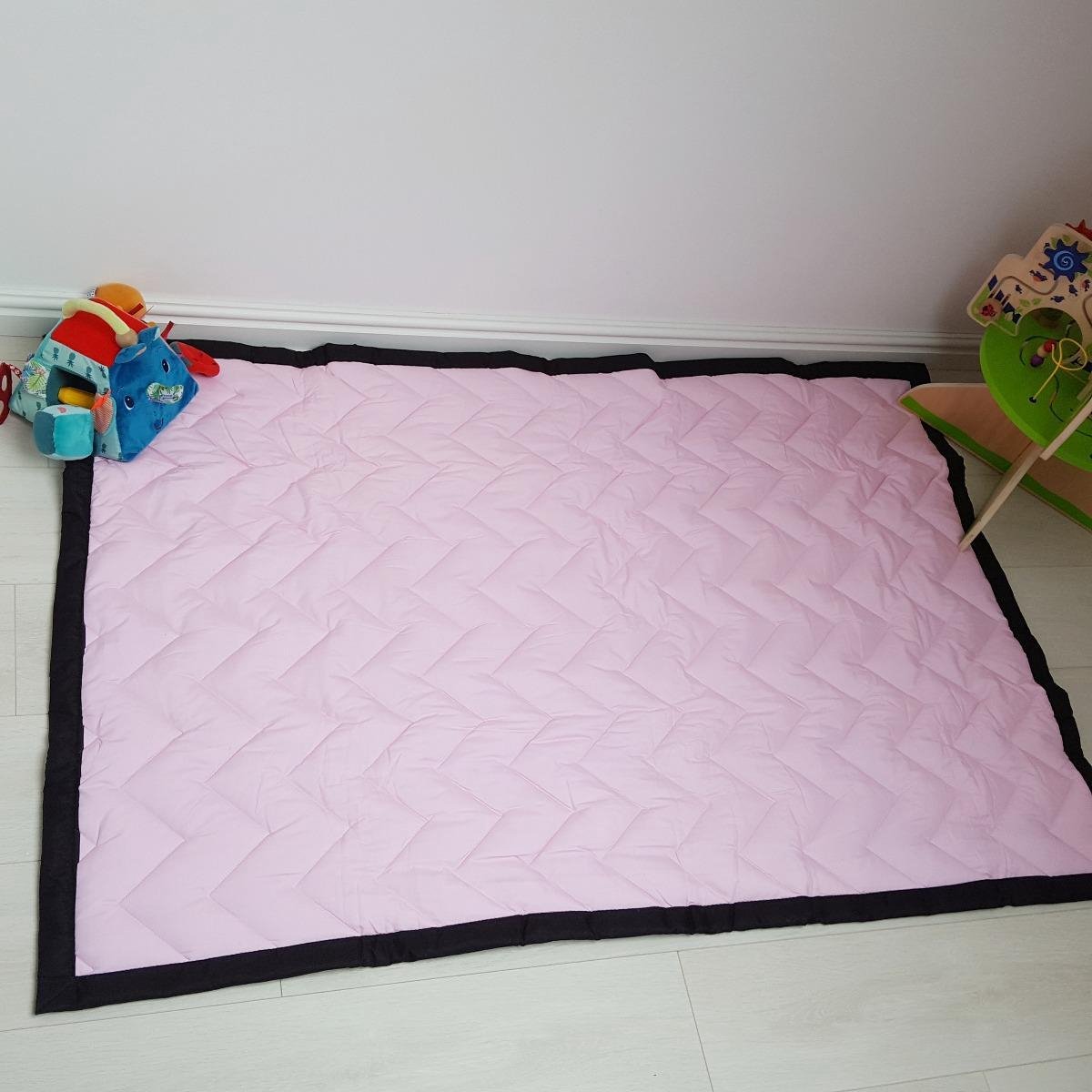 Speelkleed roze 150 x 100 Deluxe EXTRA DIK - Liefboefje - Groot Speelkleed Baby - Speelmat Kinderen - Babymat XL - Kindervloerkleed - Kraamcadeau - Speelkleed Kinderen - Grote collectie speelkleden