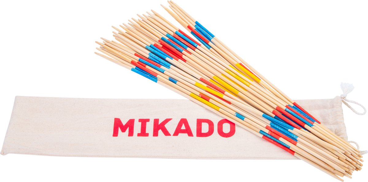 MIKADO IN KATOENEN ZAK - 50 cm