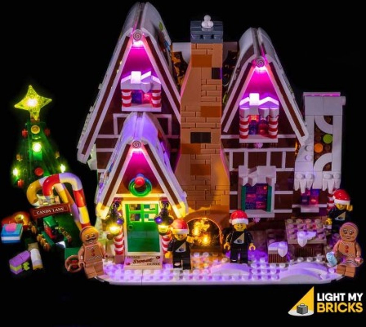 Light My Bricks LEGO Gingerbread House 10267 Verlichtings Set