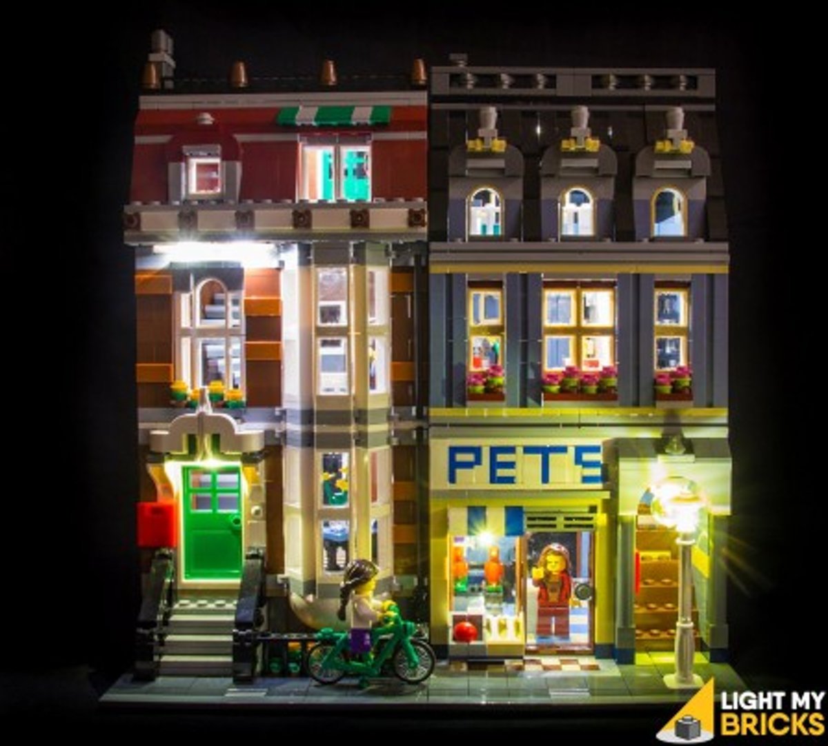 Light My Bricks LEGO Pet Shop 10218 Verlichtings Set