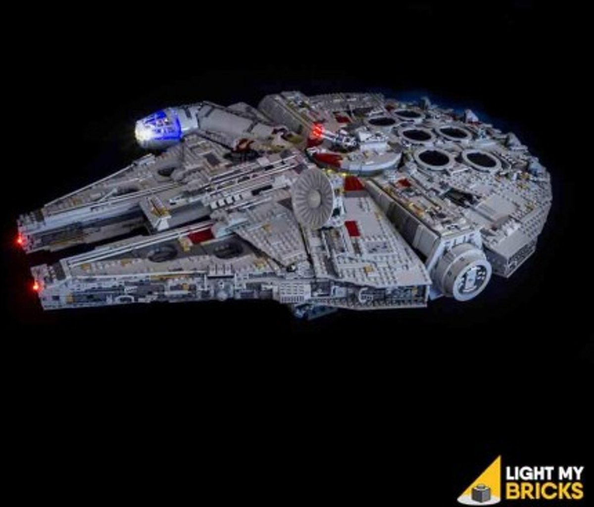 Light My Bricks LEGO Star Wars UCS Millennium Falcon 75192 Verlichtings Set