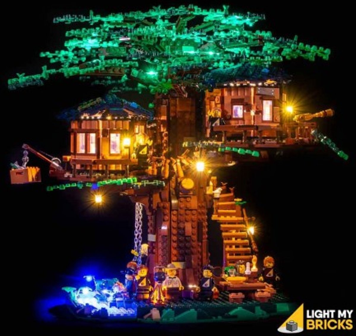 Light My Bricks LEGO Tree House 21318 Verlichtings Set