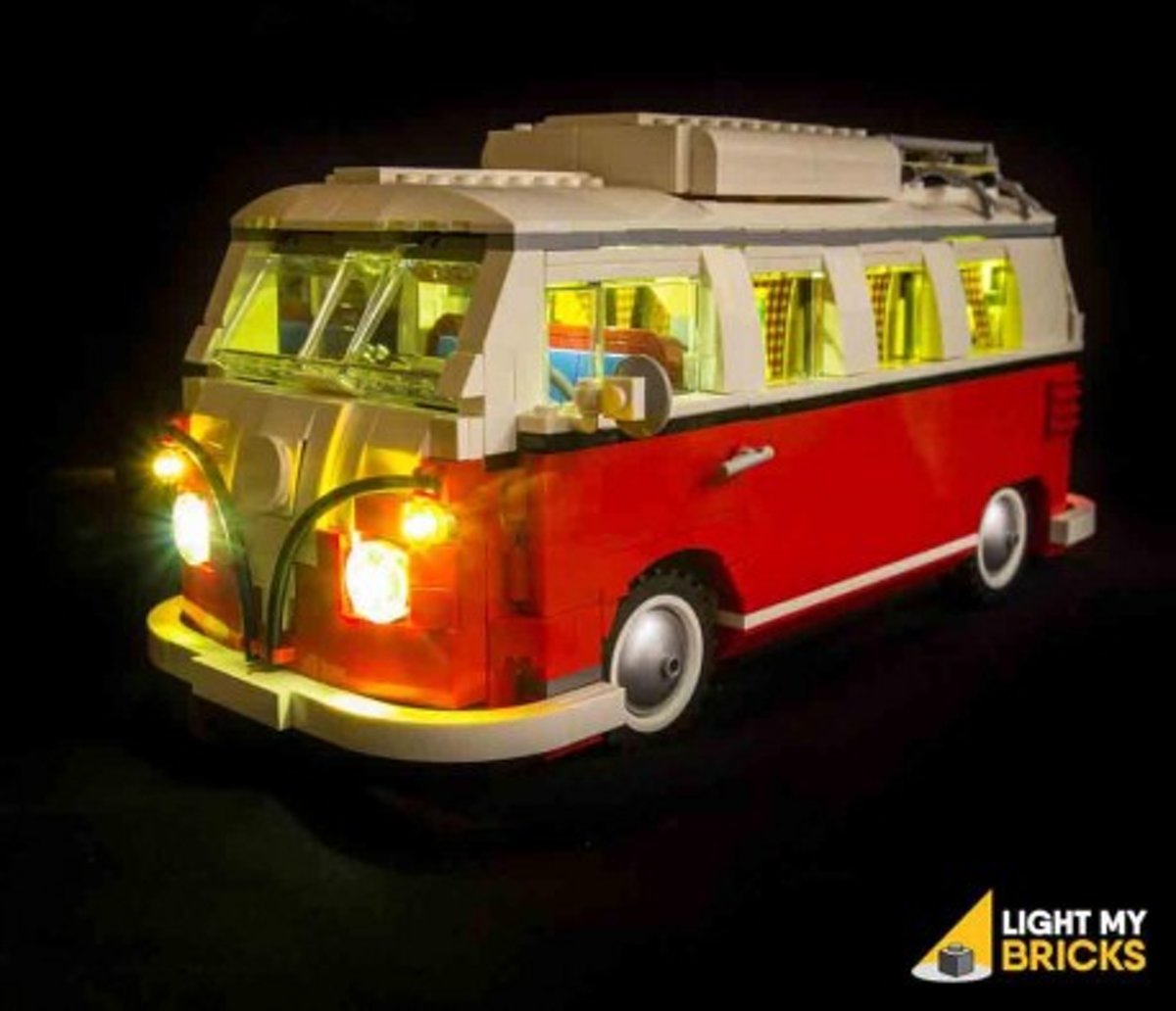 Light My Bricks LEGO Volkswagen T1 Camper Van 10220 Verlichtings Set