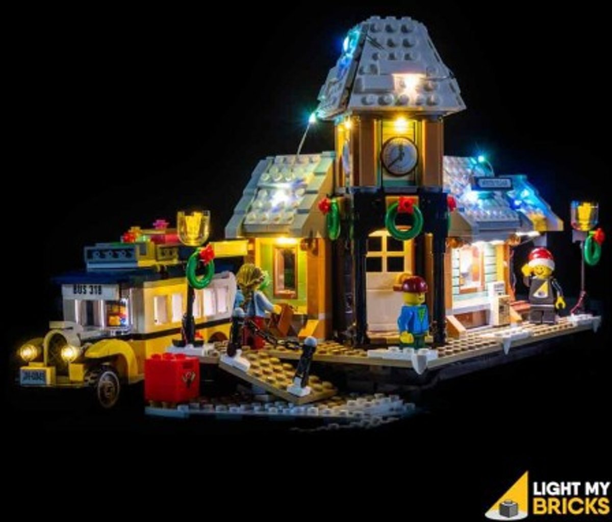 Light My Bricks LEGO Winter Village Station 10259 Verlichtings Set