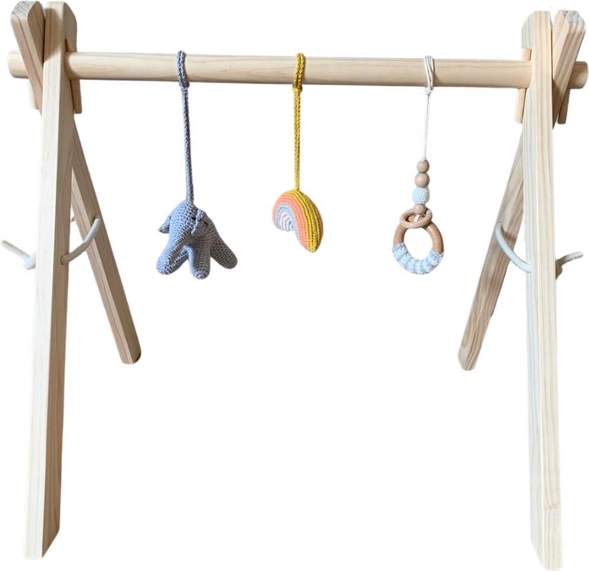 Houten Babygym met Hangers