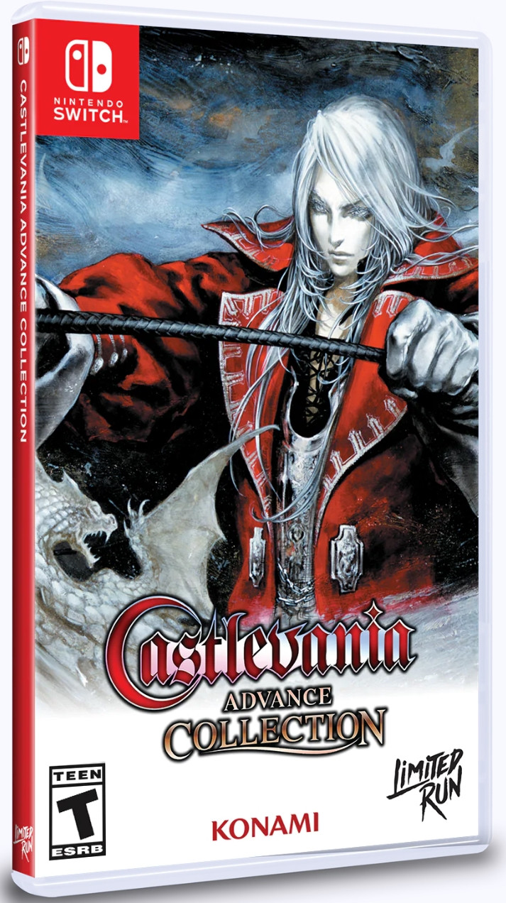 Castlevania Advance Collection - Harmony of Dissonance Cover (Limited Run Games)