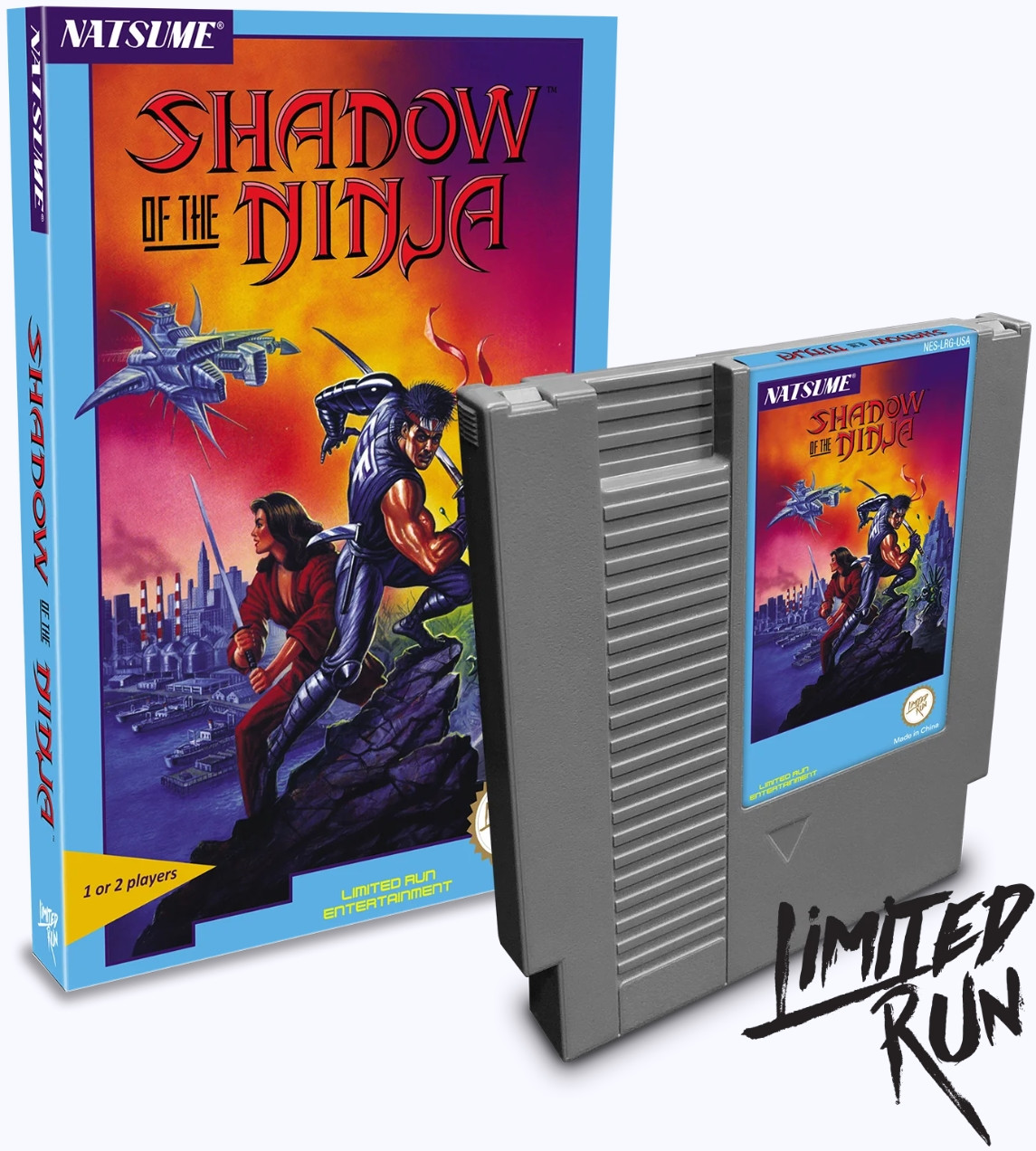 Shadow of the Ninja Grey Cartridge (Limited Run Games)