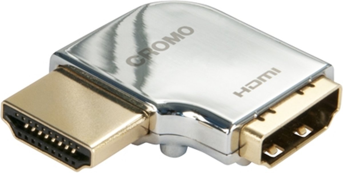 Lindy CROMO HDMI, M-F HDMI HDMI Zilver kabeladapter/verloopstukje