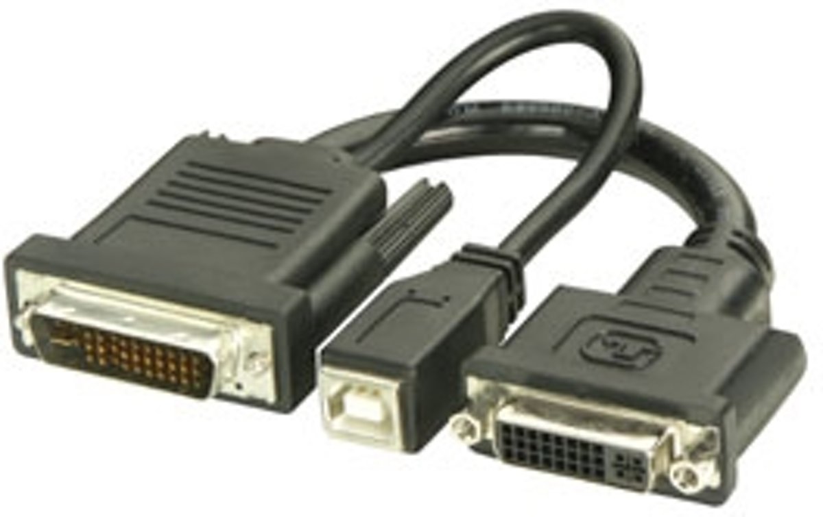 Lindy M1, M1-DA, P+D, EVC / DVI + USB Adapter für Beamer und