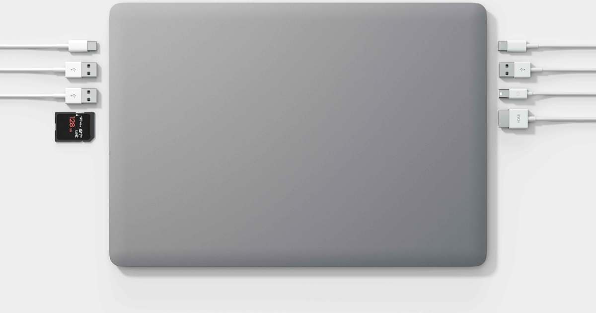 LINEDOCK 13 Space Grey 0GB - All-in-one dock, batterij en SSD