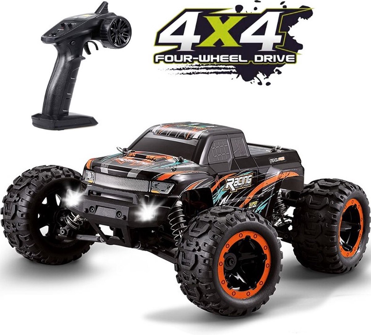 Linxtech 16889 Snelle RC Auto - RC Voertuig Volwassenen - Off Road Buggy - Radiografisch Bestuurbare Terreinwagen - RC Race Car