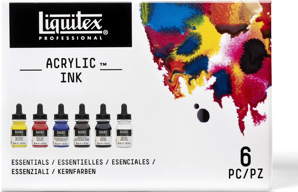 Liquitex Ink! Essentials Set 6 x 30ml