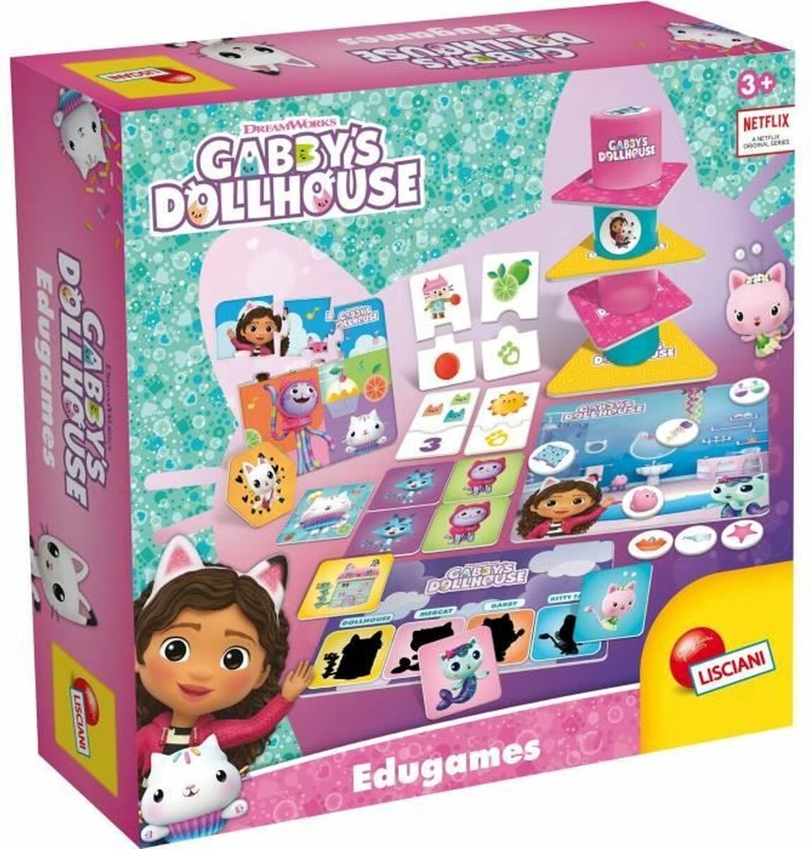 Lisciani - Gabby Dollhouse educatieve collectie - Avonturen in haar magische huis