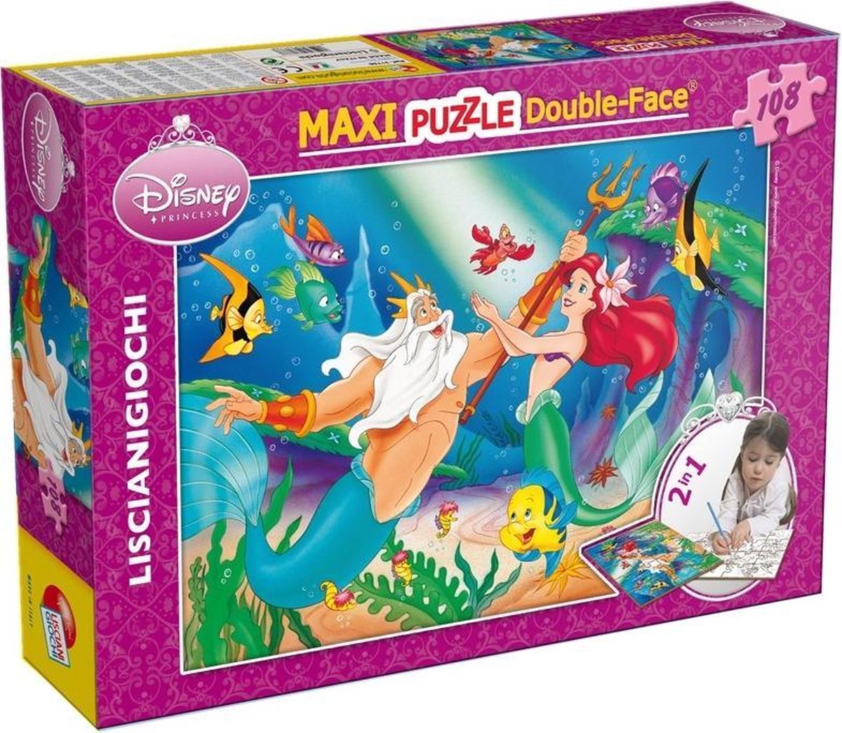 Lisciani 8008324031788 puzzel Legpuzzel 108 stuk(s) Kinderen