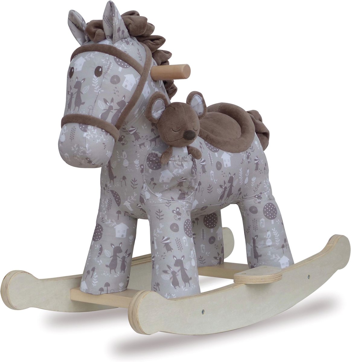   - Biscuit & skip - hobbelpaard - grijs - vanaf 9 maanden