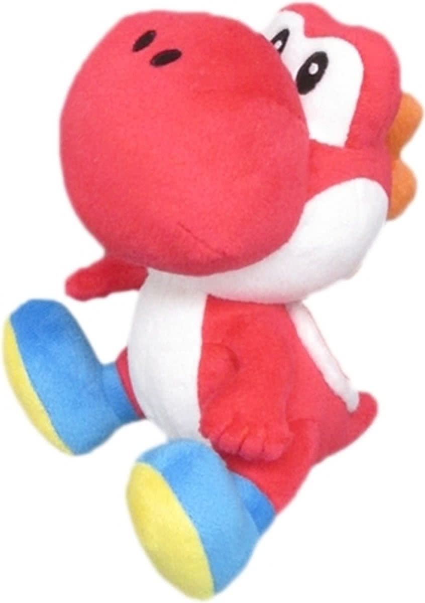 Super Mario Bros.: Red Yoshi 15 cm Knuffel