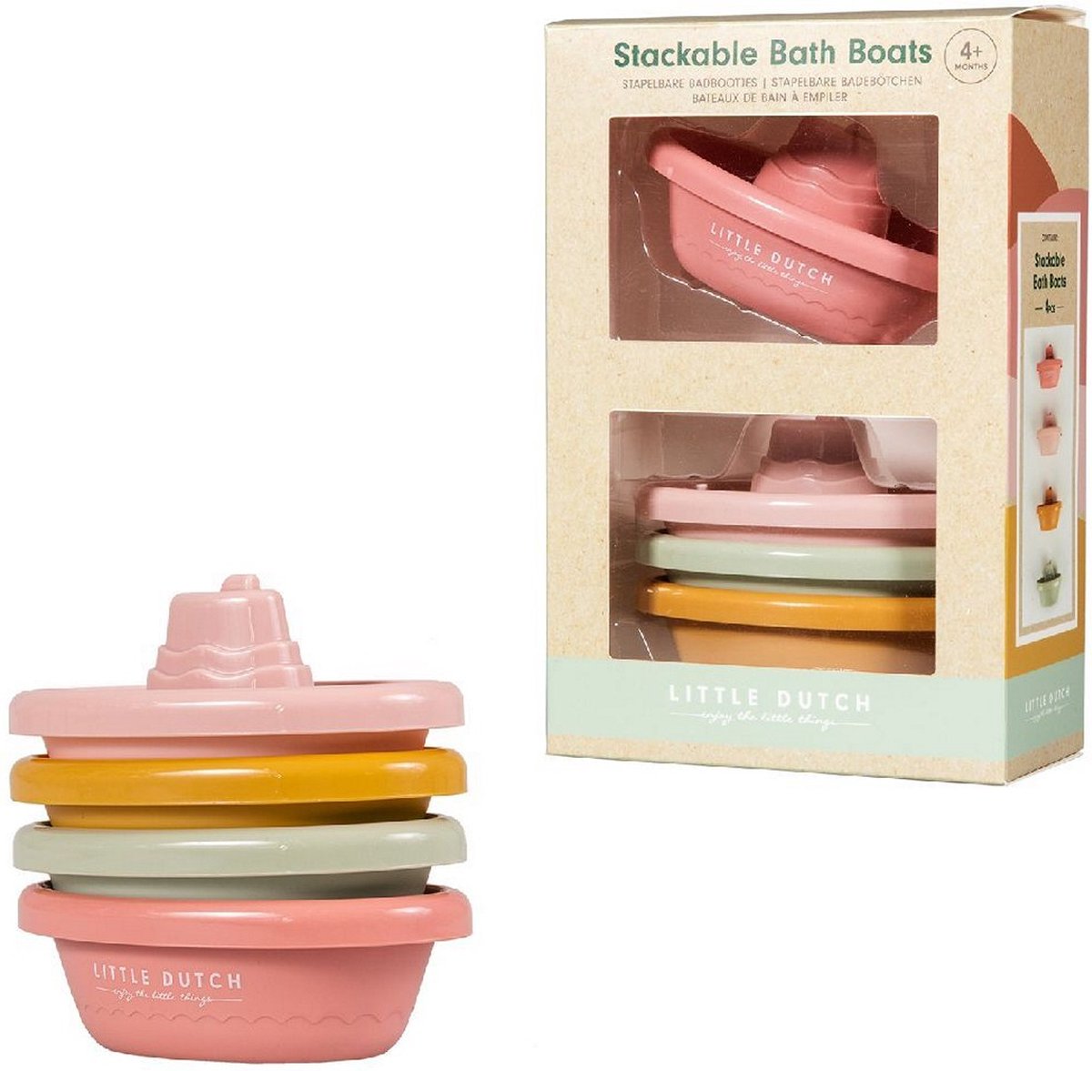 Little Dutch 4 Bad Bootjes Set Roze