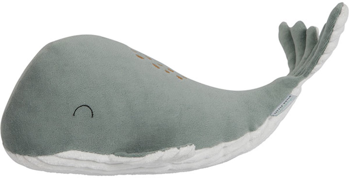 Little Dutch Knuffel Walvis 35cm Ocean Mint