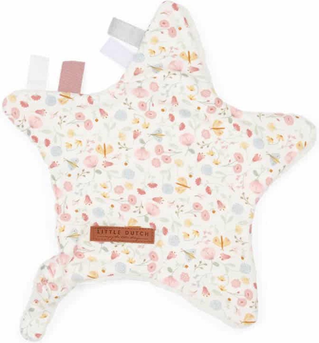 Little Dutch Knuffeldoek Ster Flowers & Butterflies  30 x 35 cm